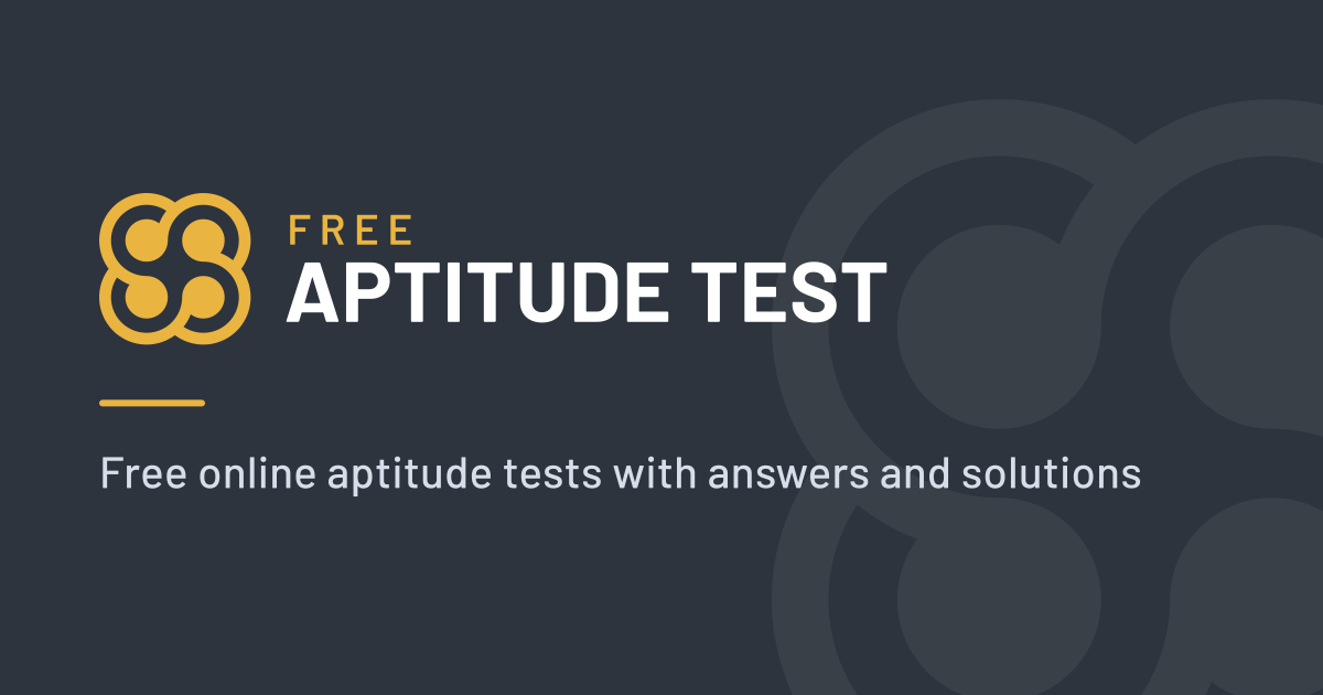APTITUDE TESTER: Online Practice Tests with Solutions
